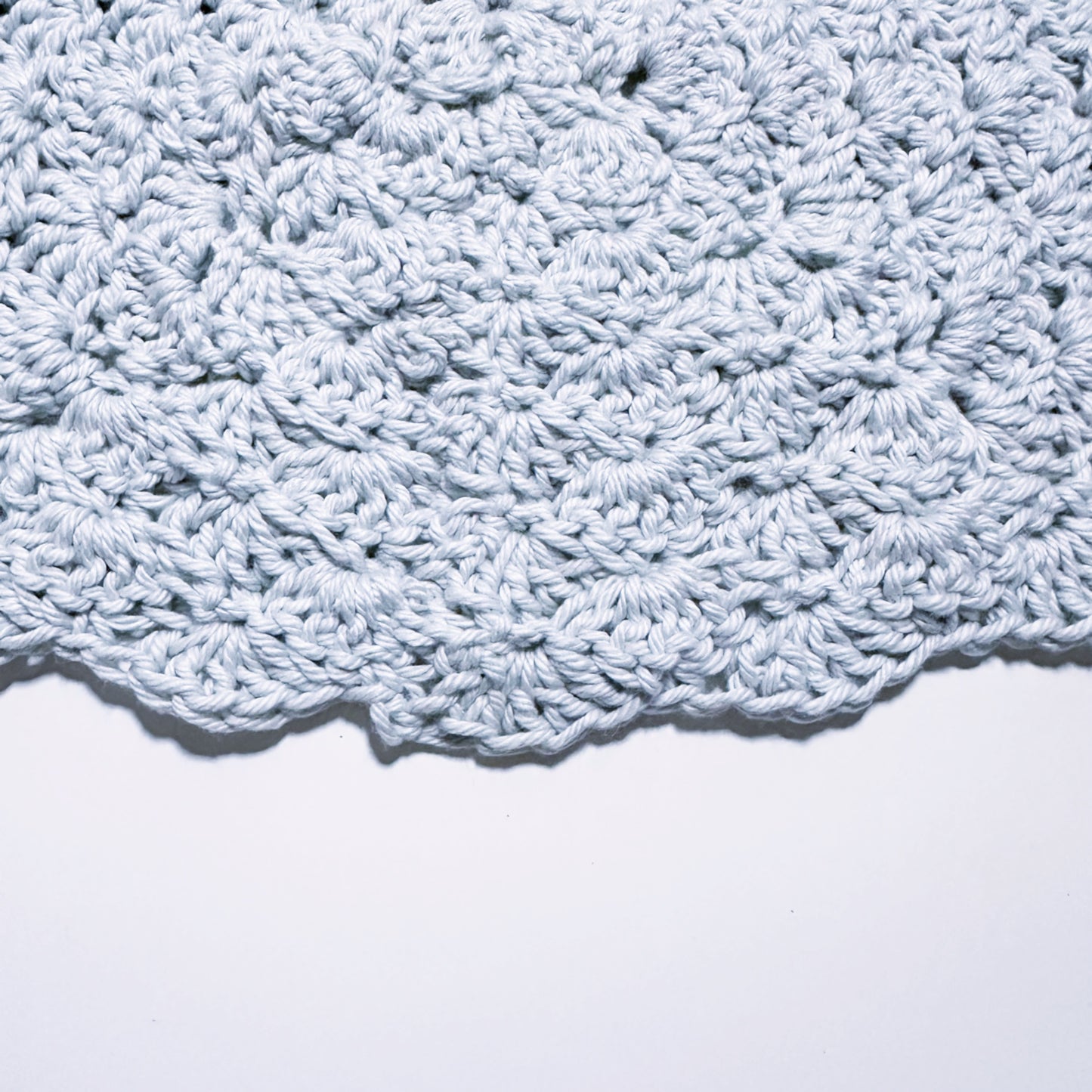 Crochet Washcloth - Soft Shells