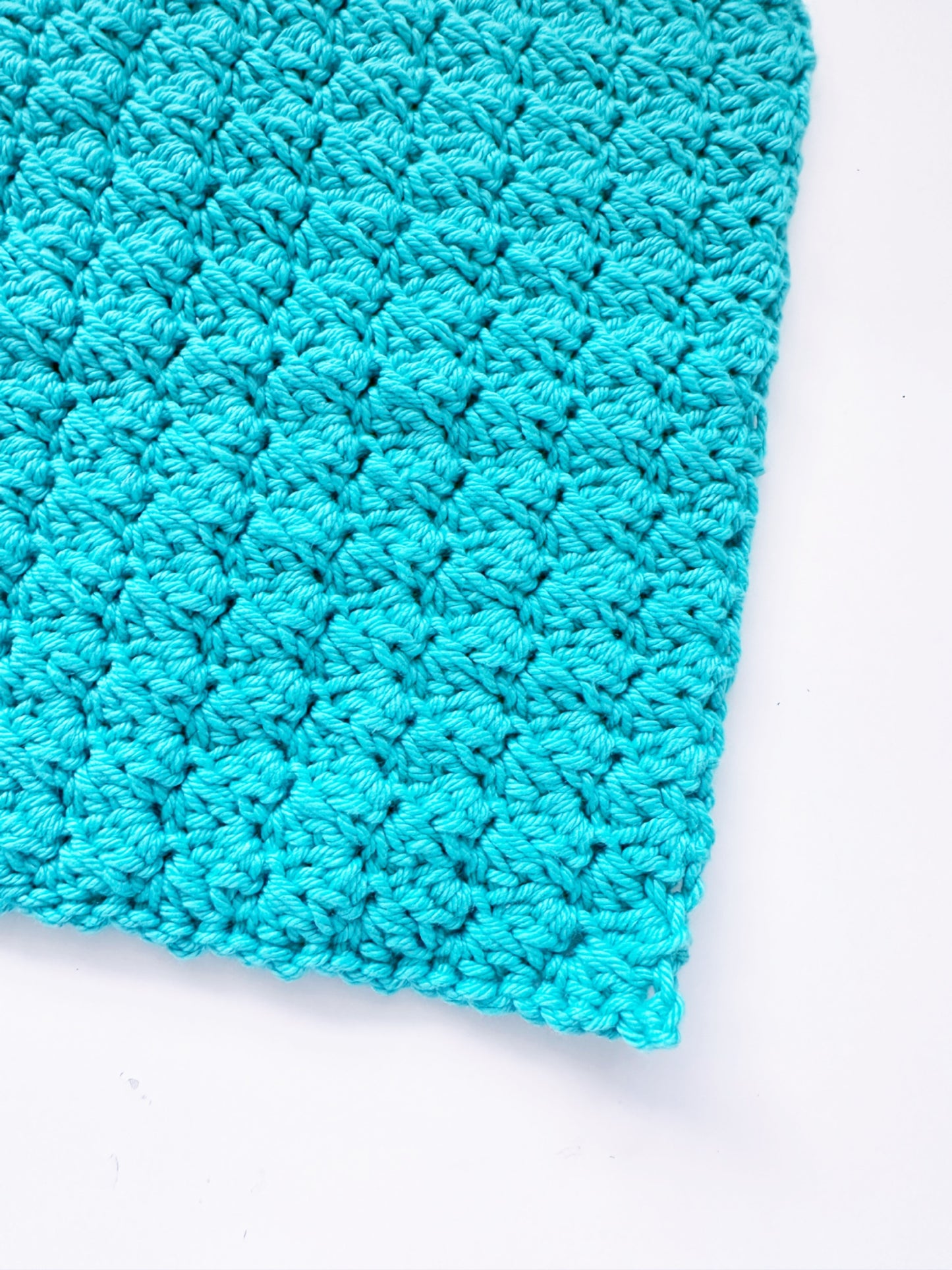 Crochet Washcloth - Rippling Tides