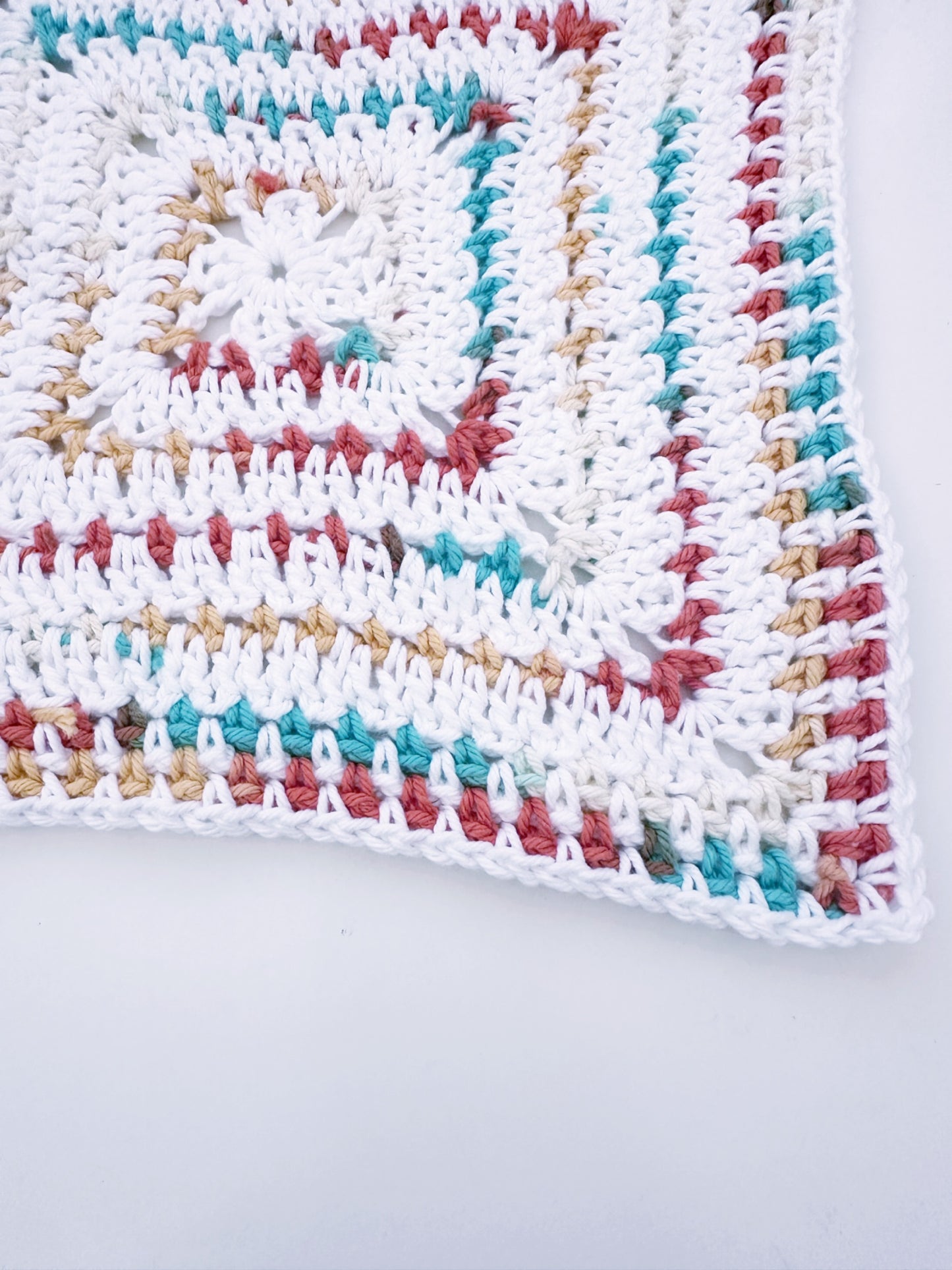 Crochet Washcloth - Mossy Meadow