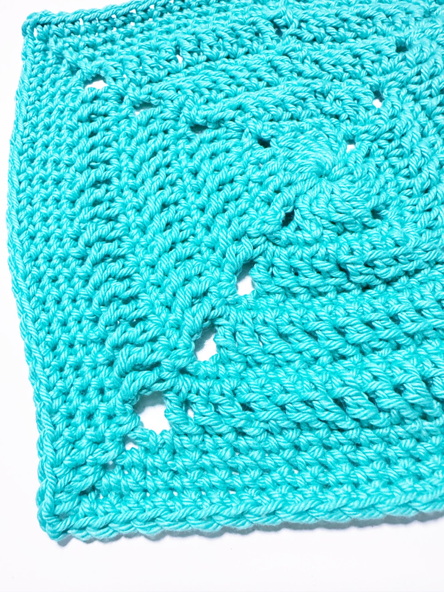 Crochet Washcloth - lagoon Loops