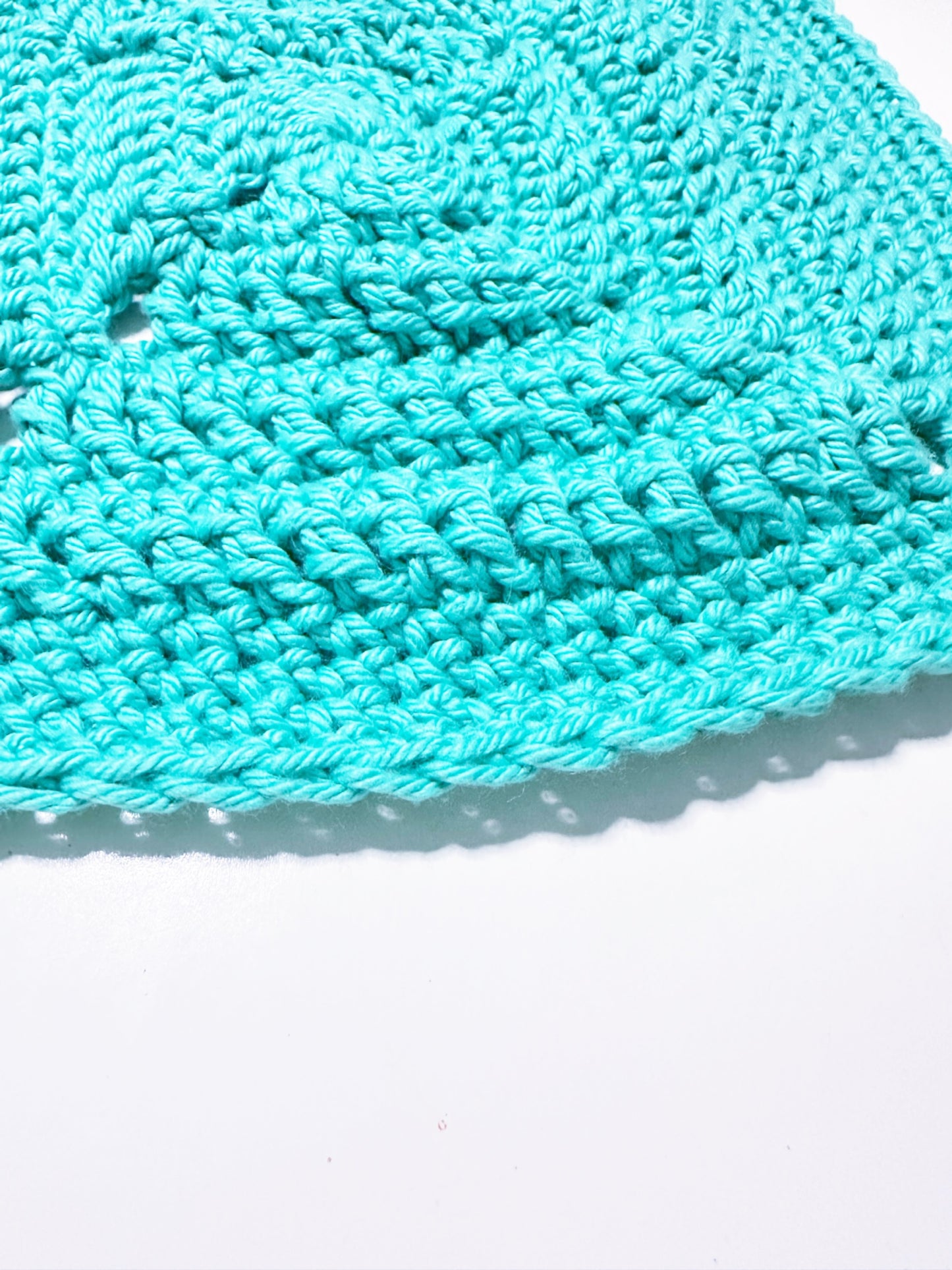 Crochet Washcloth - lagoon Loops