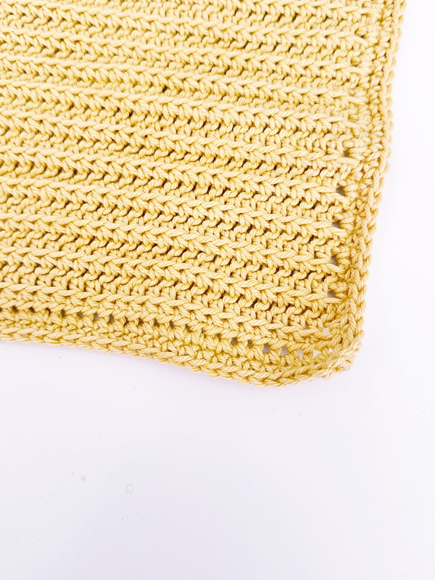 Sunlit Sands Crochet Washcloth Pattern | Beginner-Friendly PDF