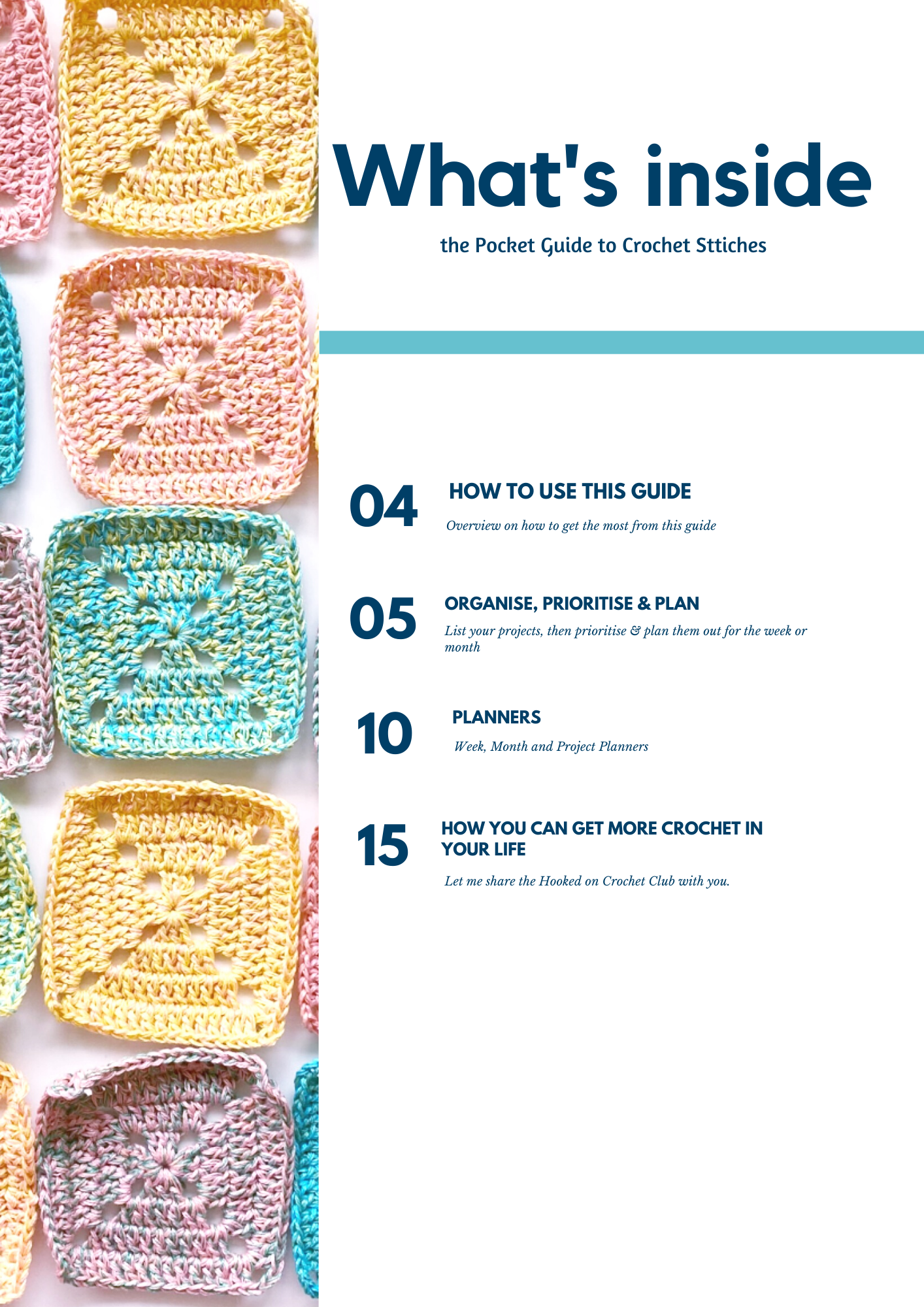 * Crochet WIP Planner