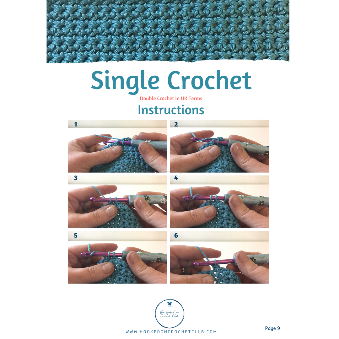 * Pocket Guide to Crochet Stitches