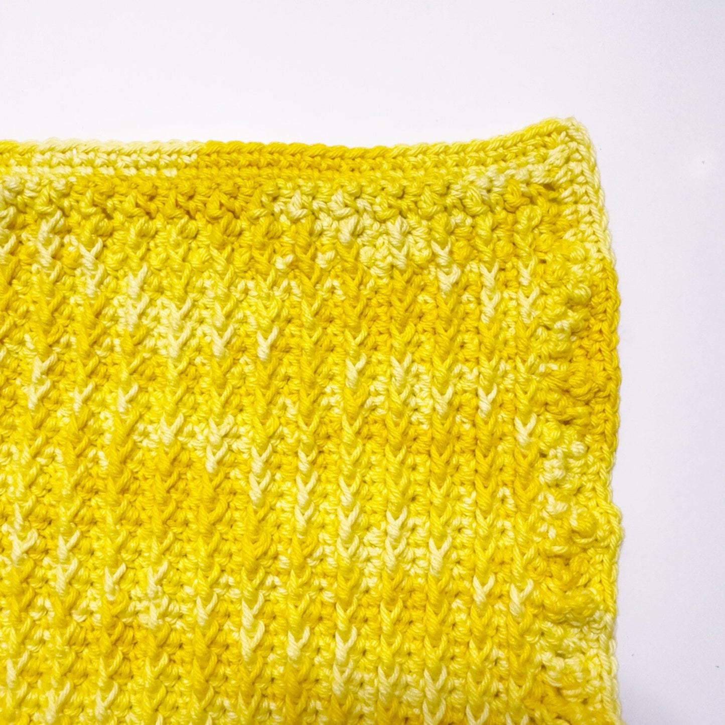 Crochet Washcloth - Golden Ridge