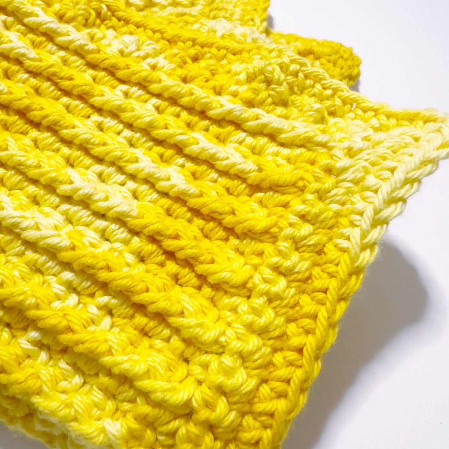 Crochet Washcloth - Golden Ridge