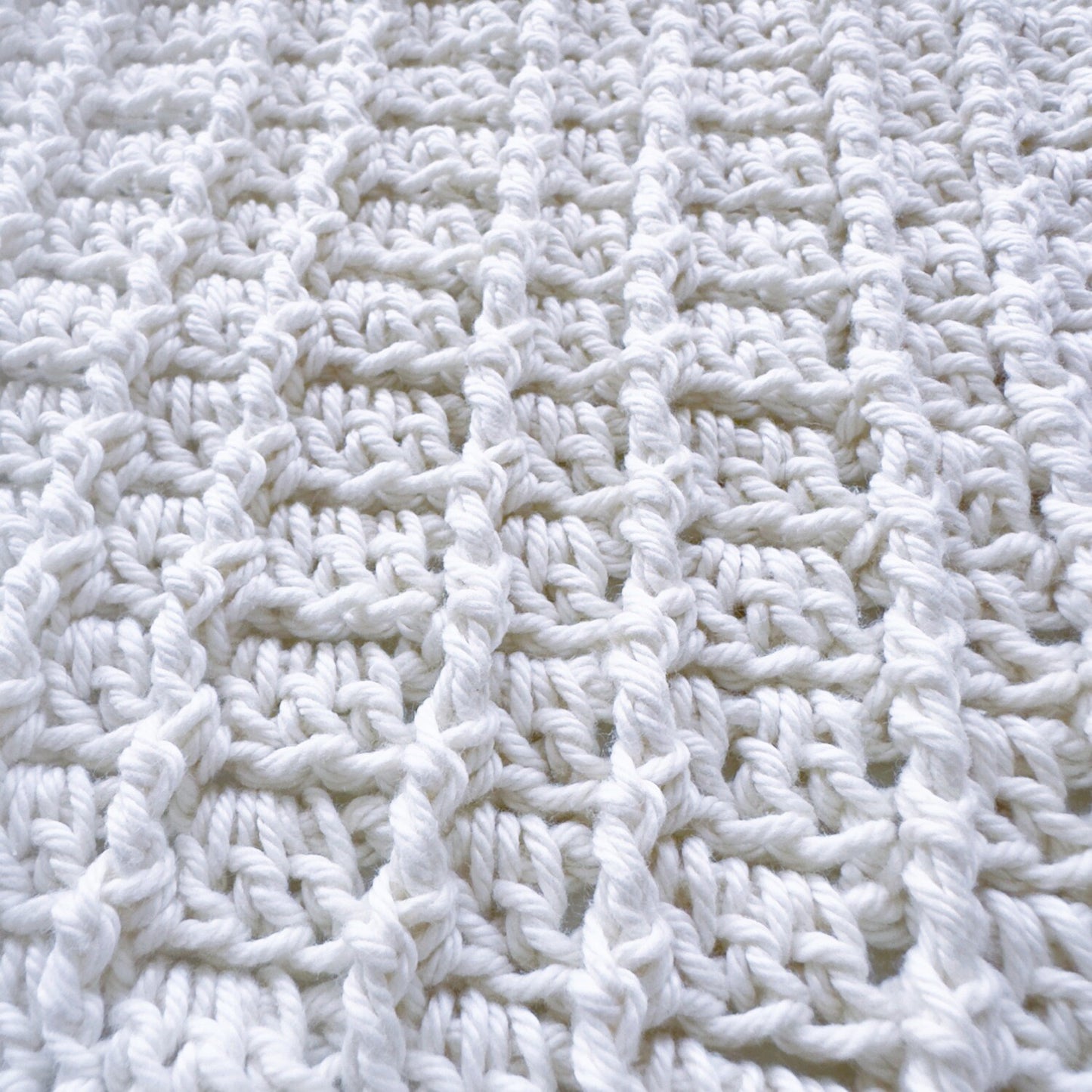 Crochet Washcloth - Ladders