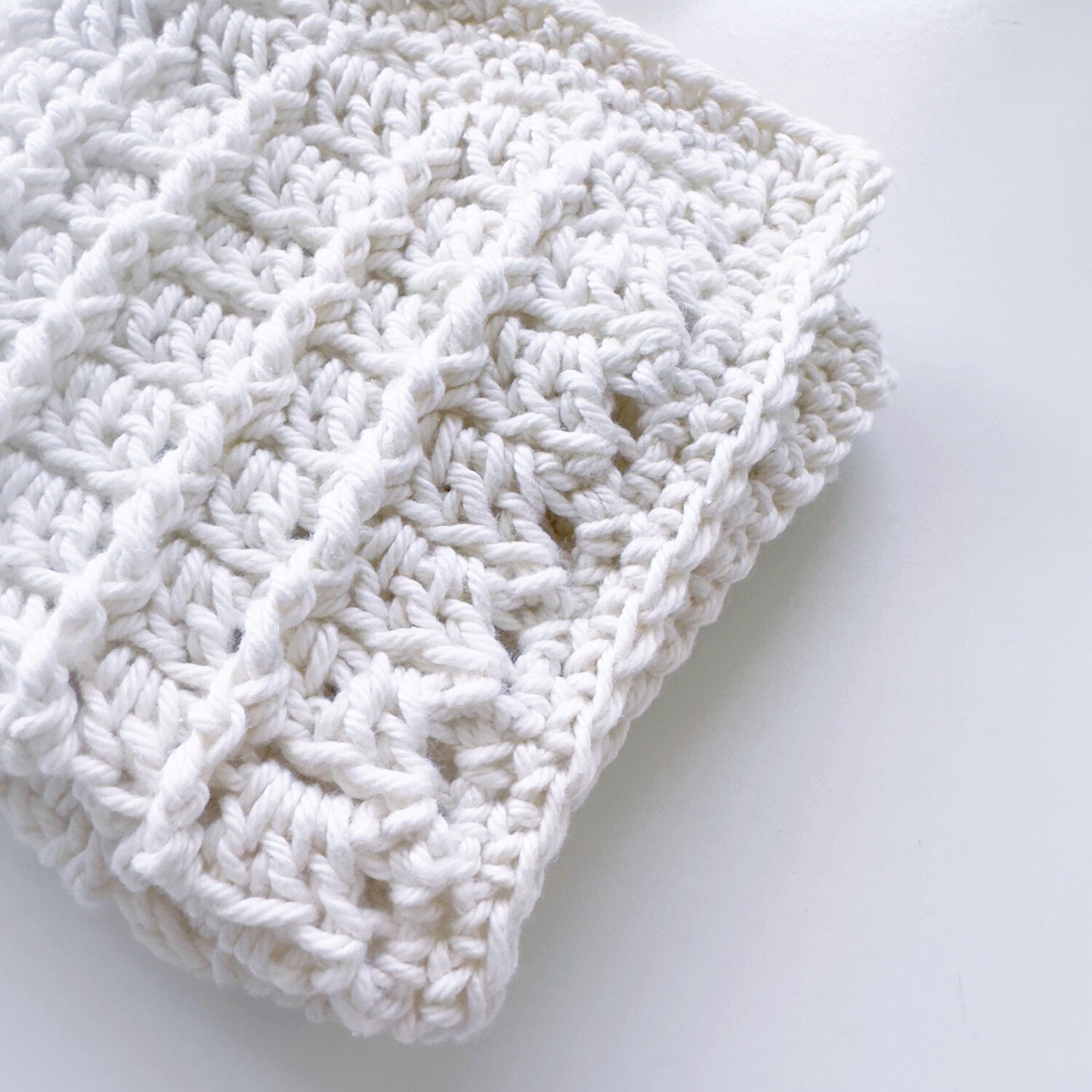Crochet Washcloth - Ladders