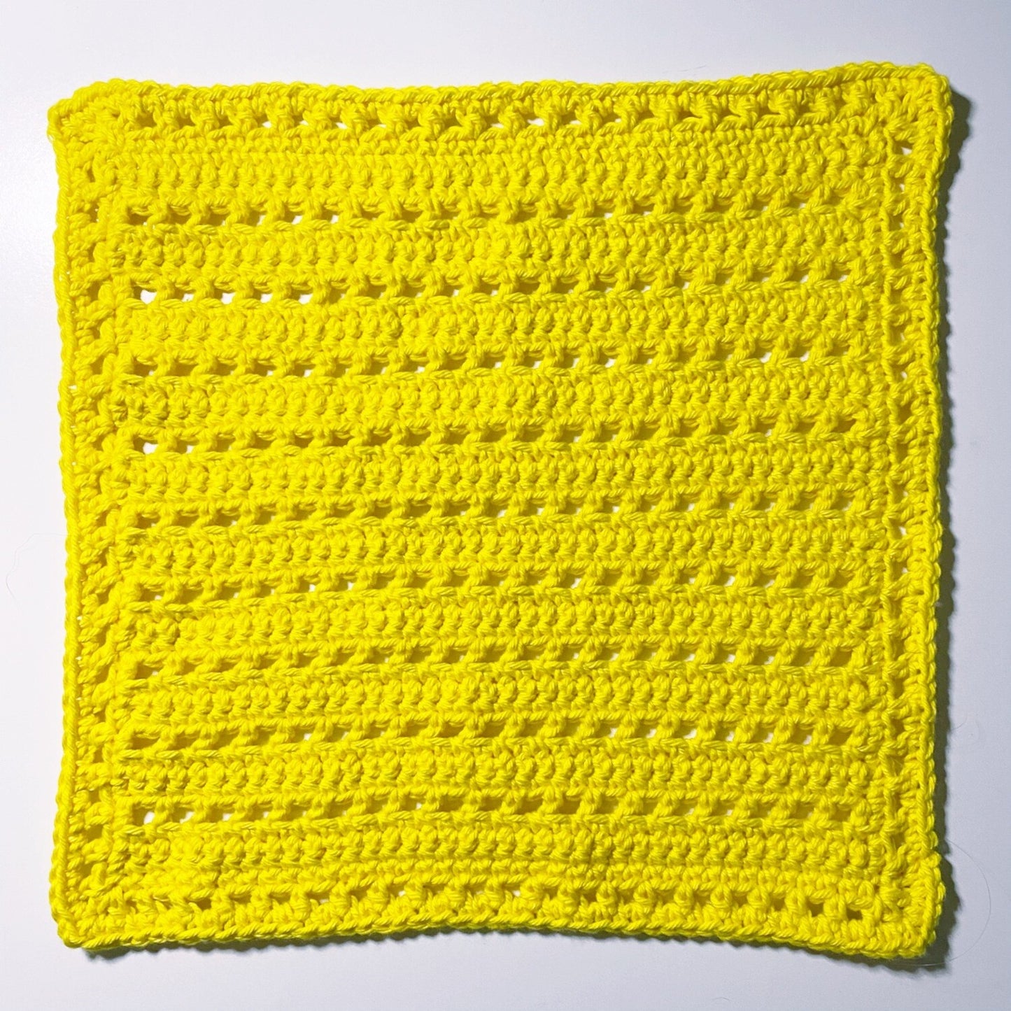 Crochet Washcloth - Sunshine