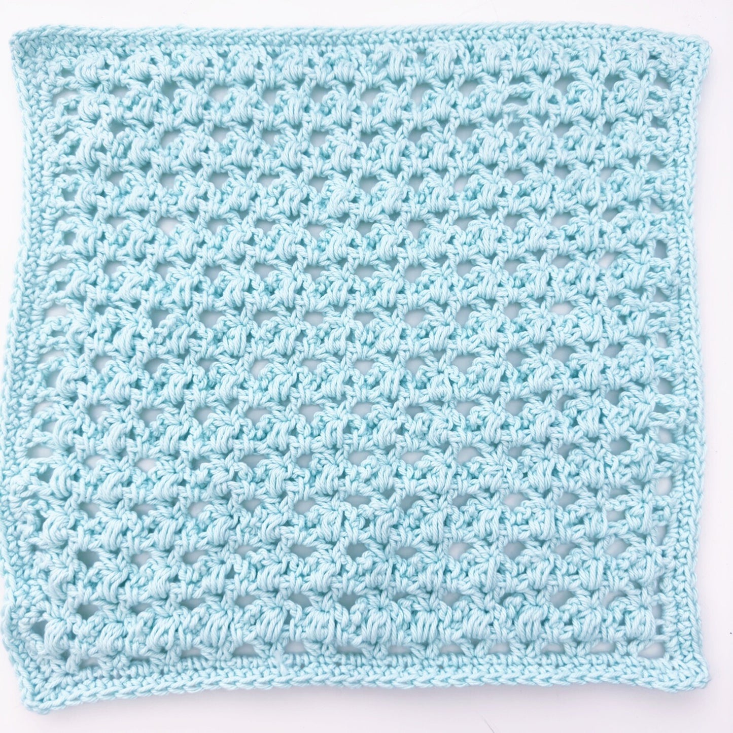 Crochet Washcloth - Whispering Puffs
