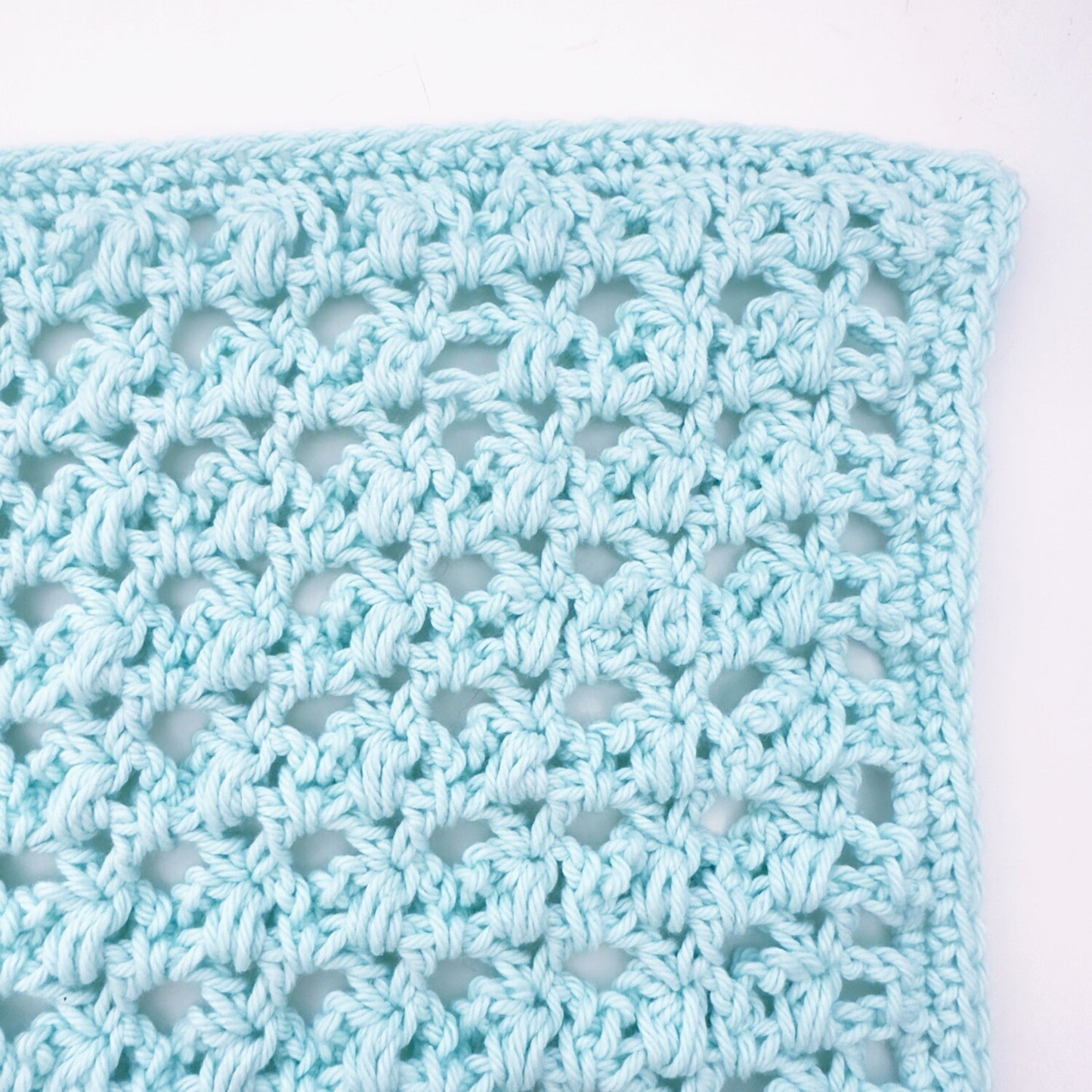 Crochet Washcloth - Whispering Puffs
