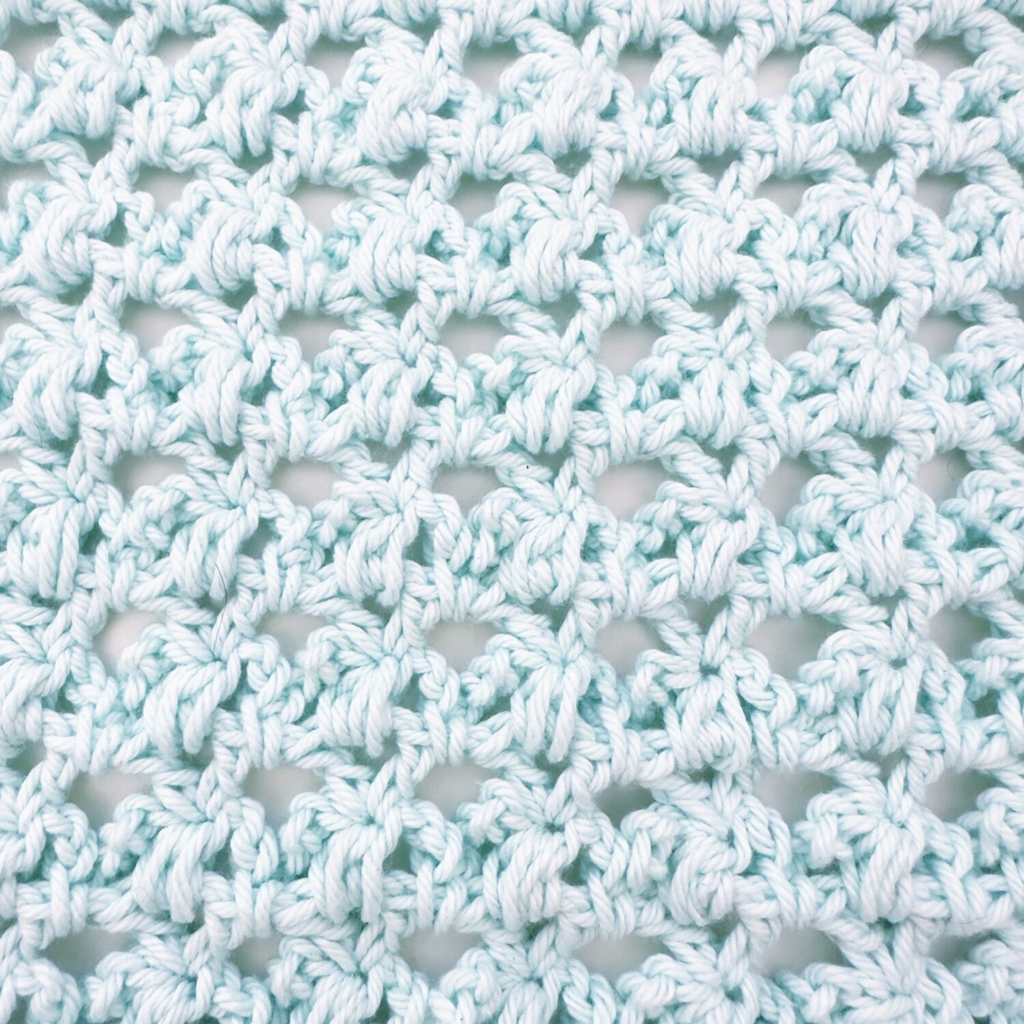 Crochet Washcloth - Whispering Puffs
