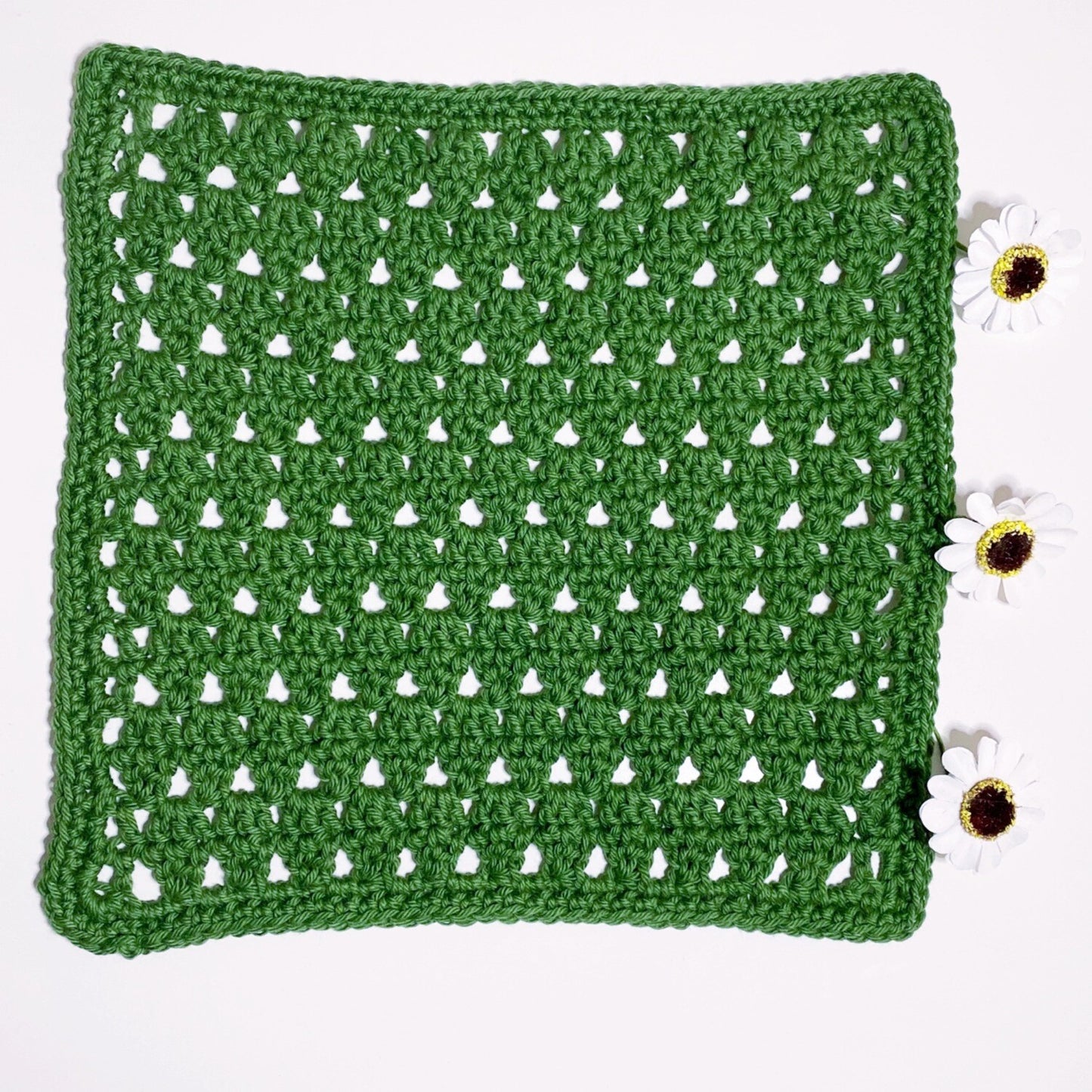 Crochet Washcloth - Jalopeno