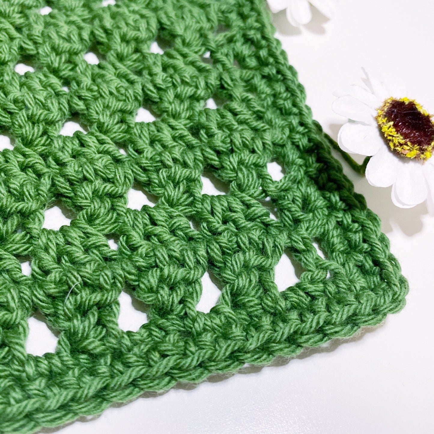Crochet Washcloth - Jalopeno