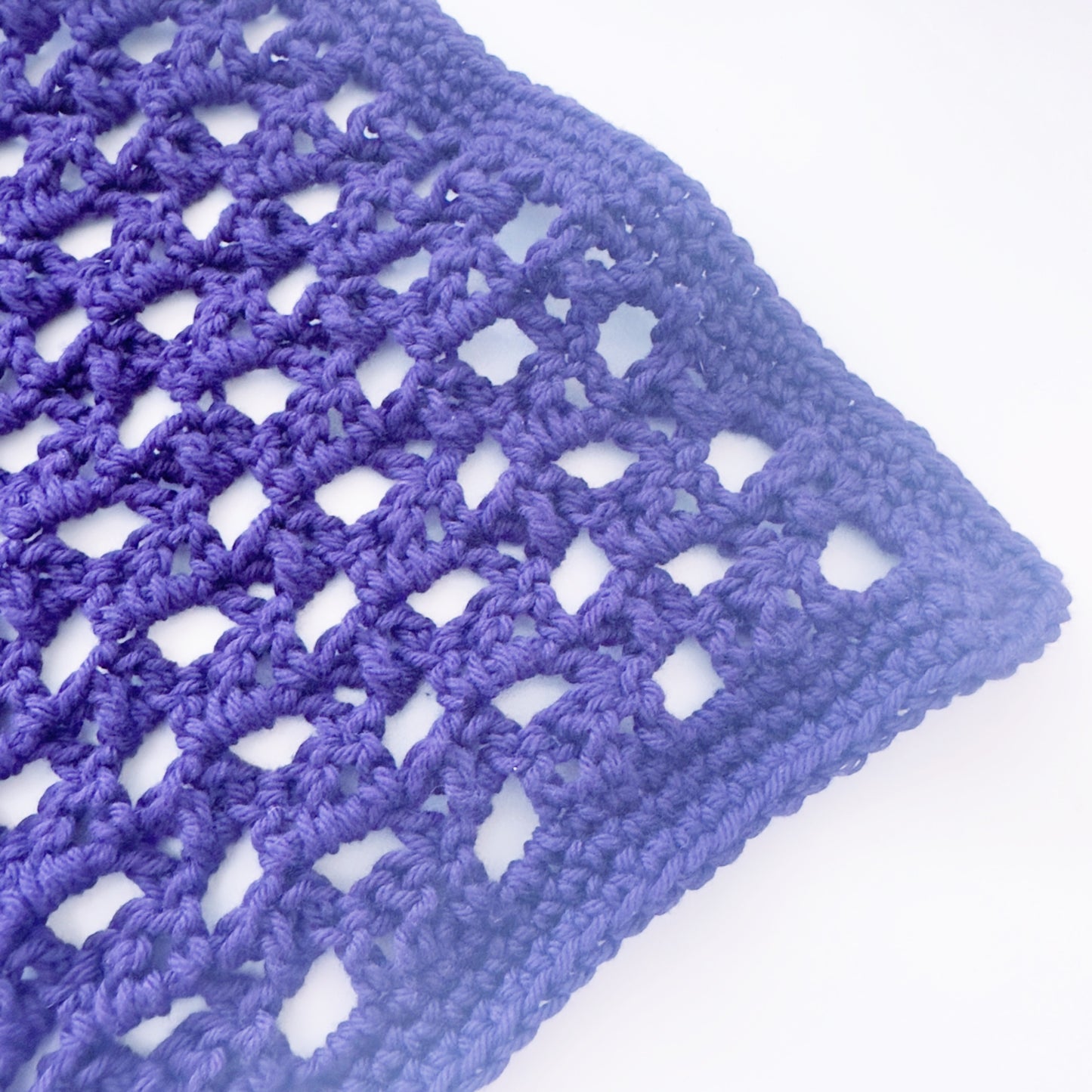 Crochet Washcloth - Criss Cross