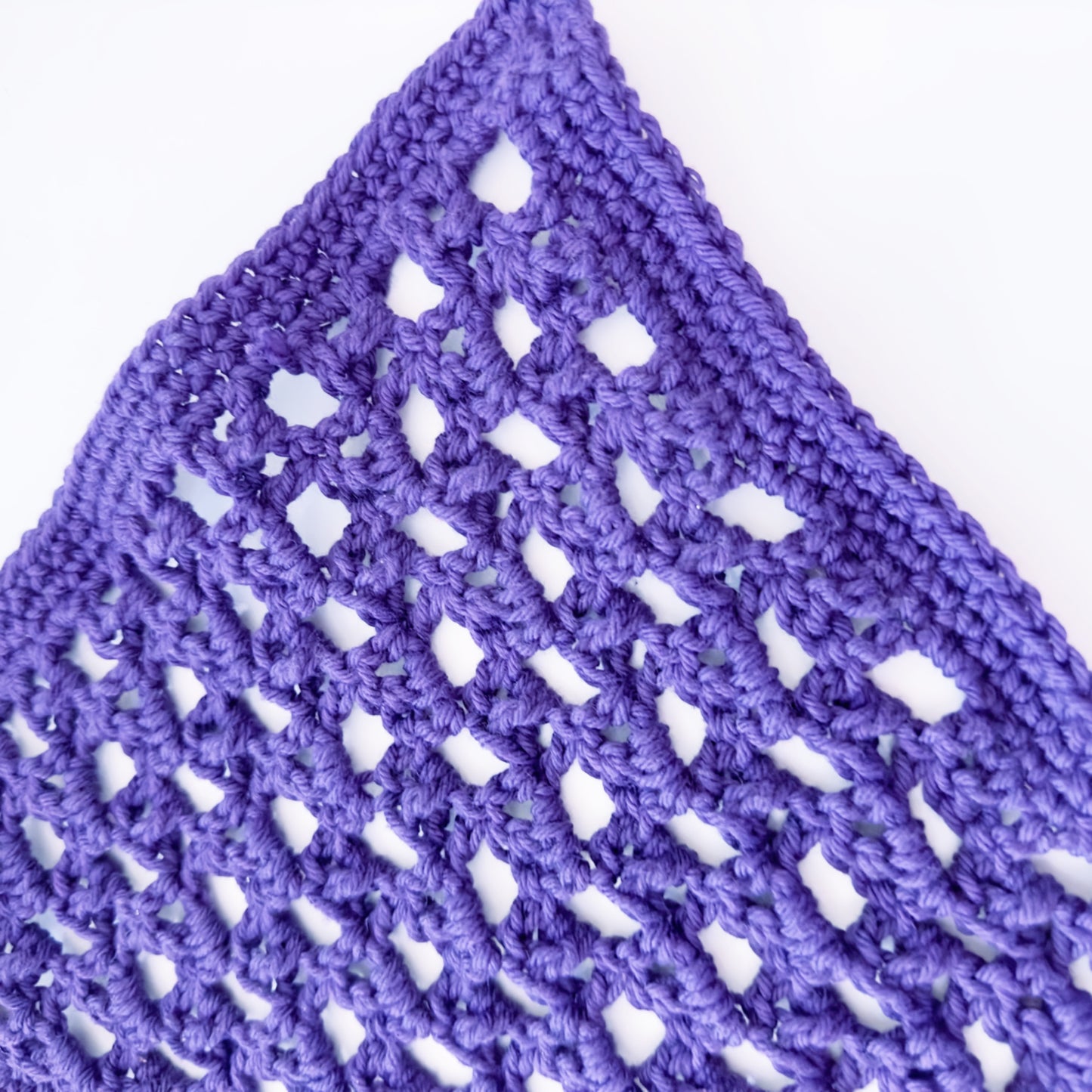 Crochet Washcloth - Criss Cross