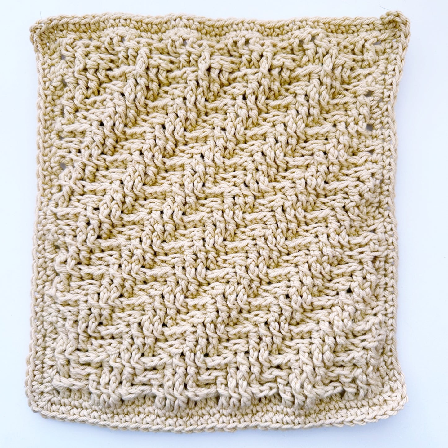 Crochet Washcloth - Waves