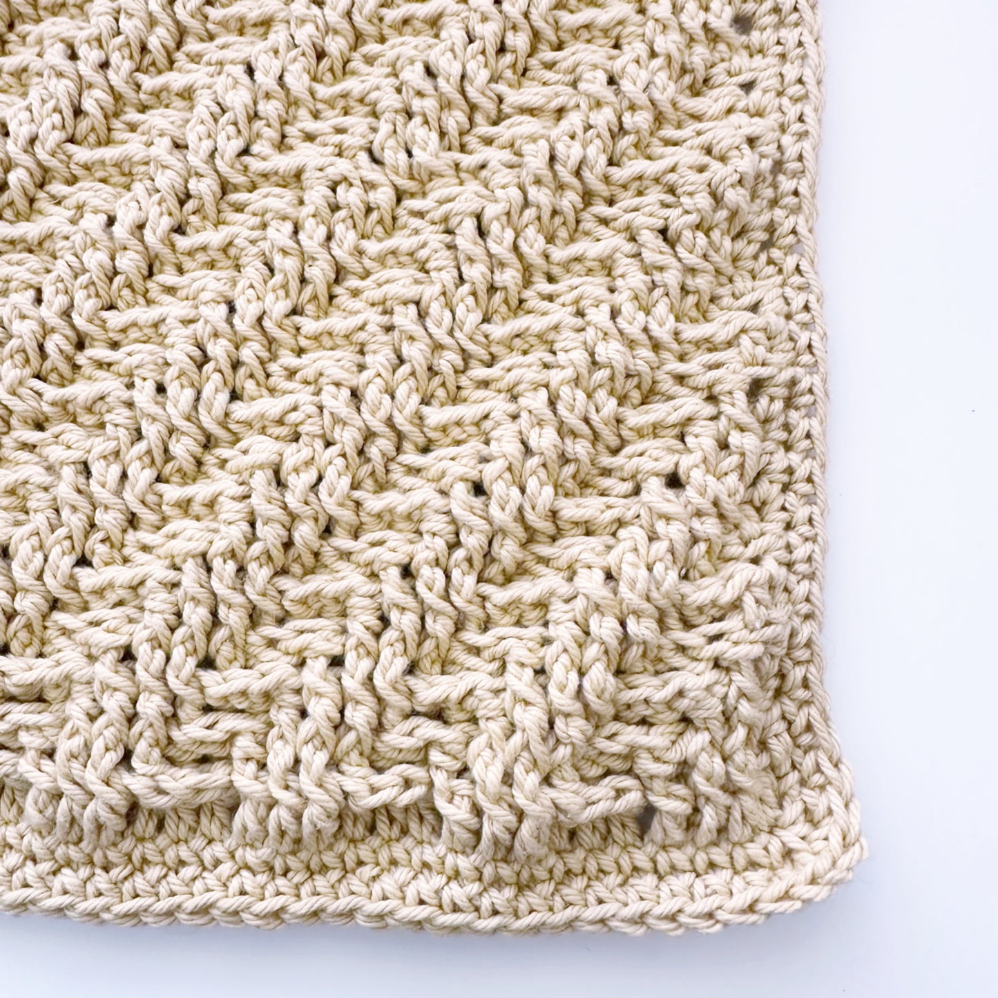 Crochet Washcloth - Waves