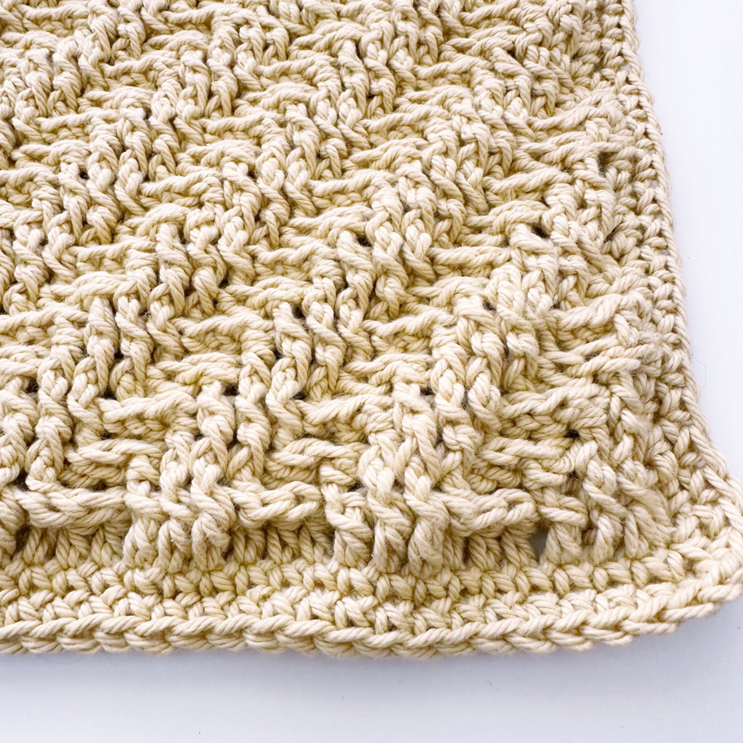 Crochet Washcloth - Waves