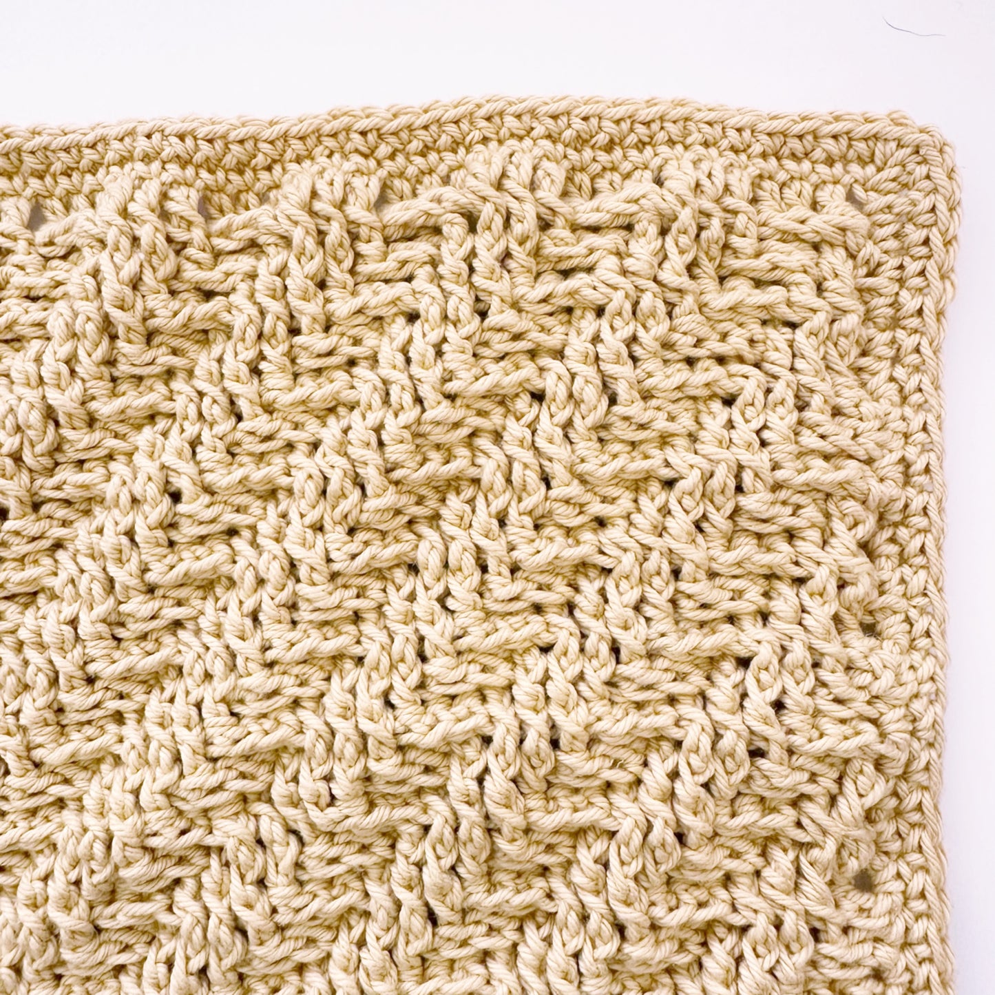 Crochet Washcloth - Waves