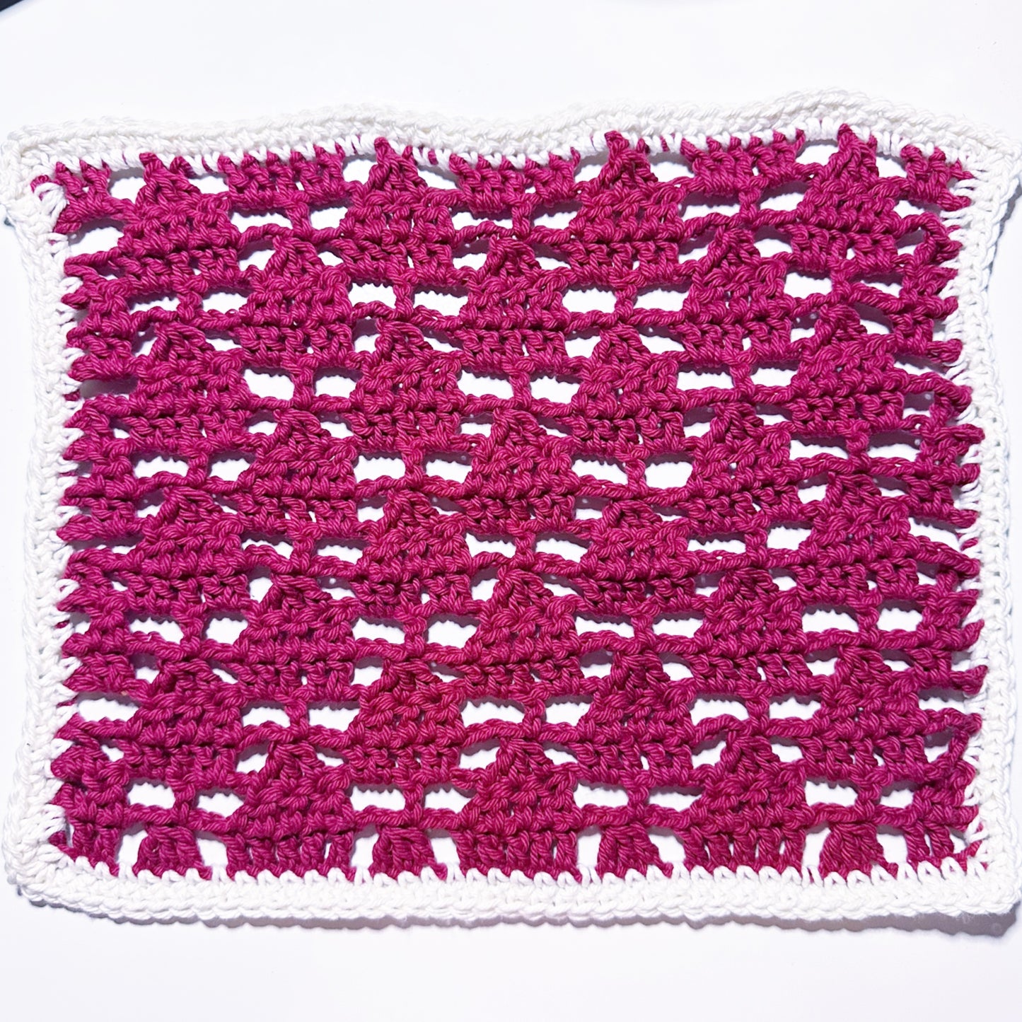 Crochet Washcloth - Christmas