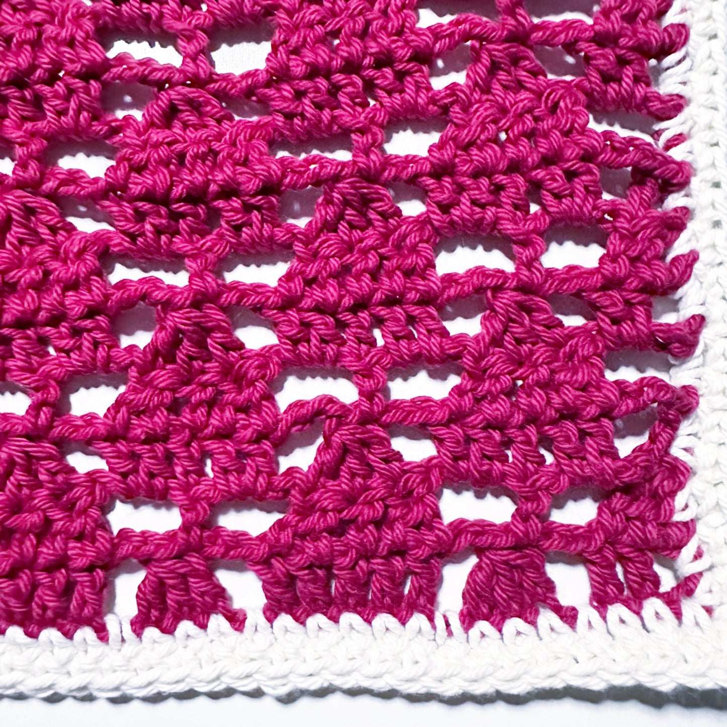 Crochet Washcloth - Christmas