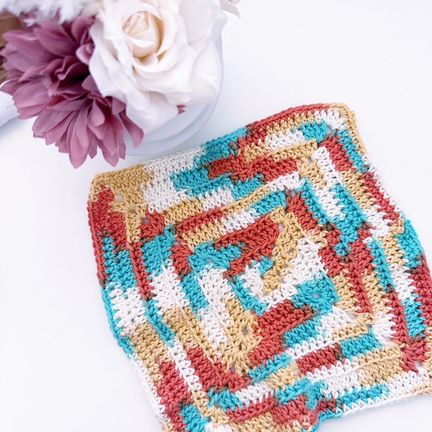 Crochet Washcloth - Terra Twist