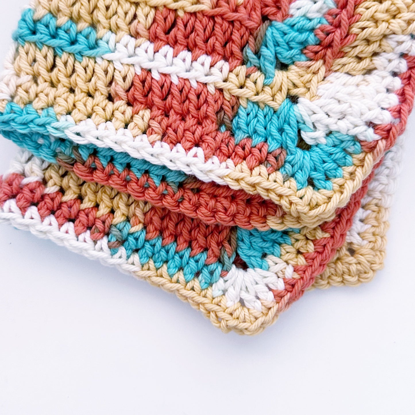 Crochet Washcloth - Terra Twist