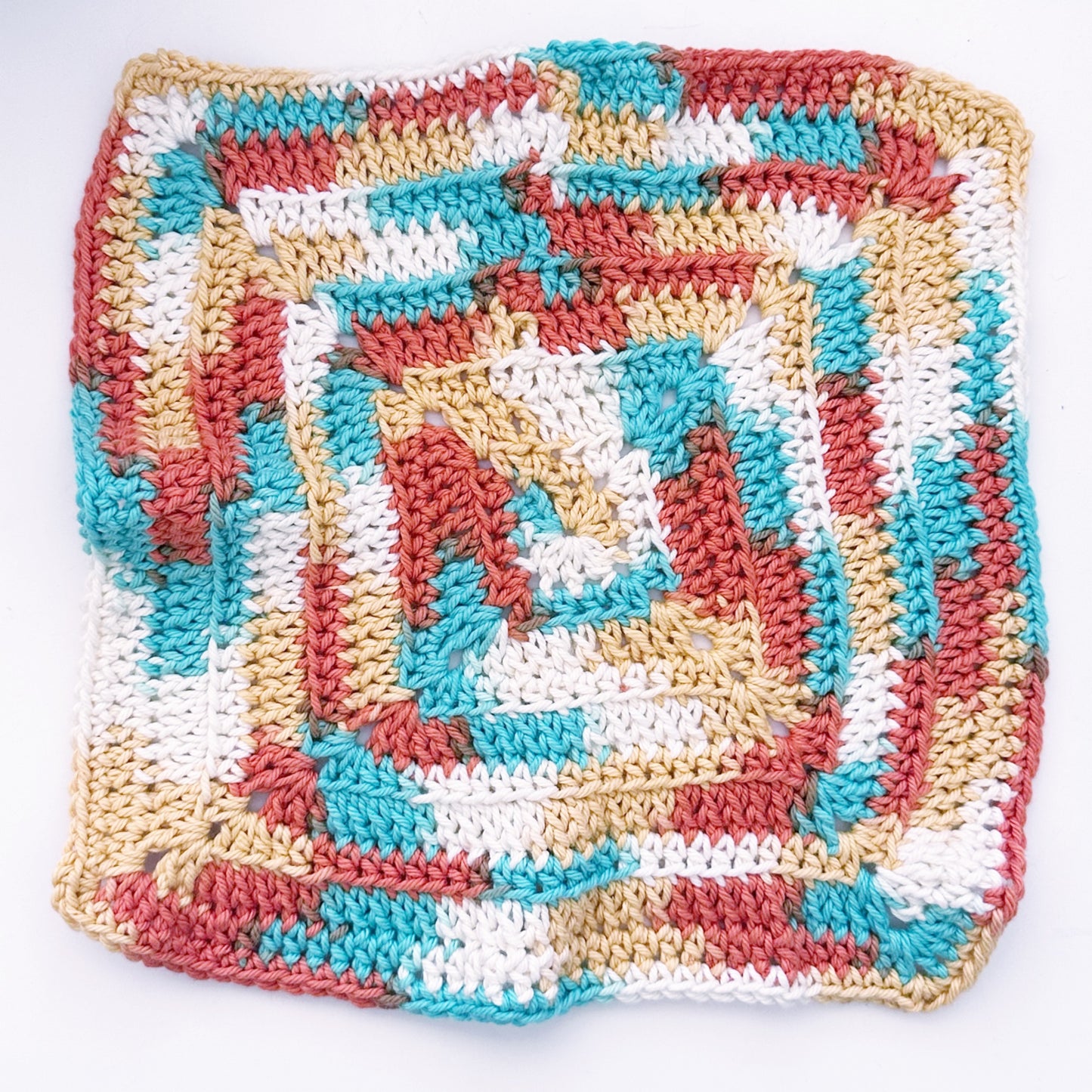 Crochet Washcloth - Terra Twist