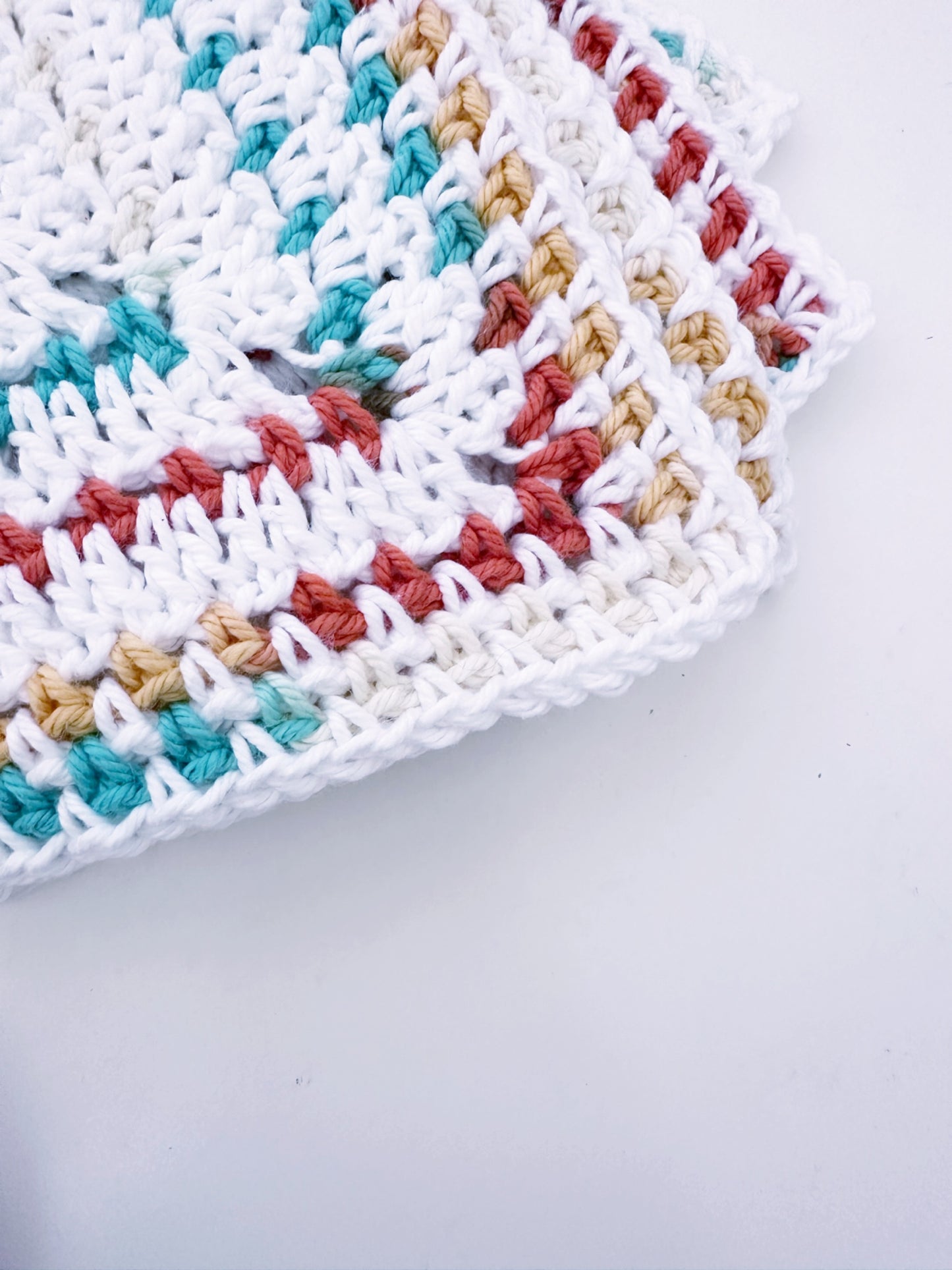 Crochet Washcloth - Mossy Meadow