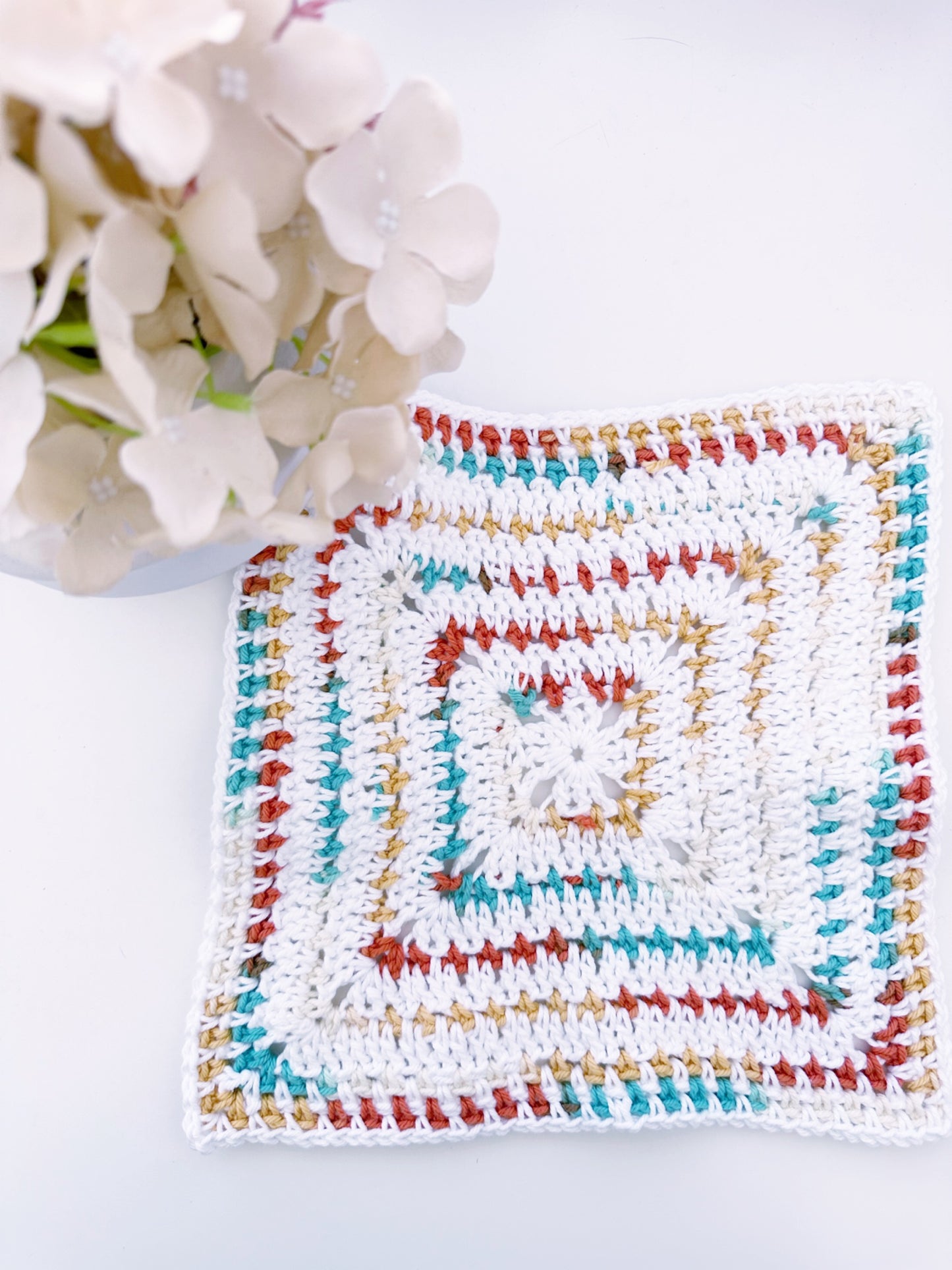 Crochet Washcloth - Mossy Meadow