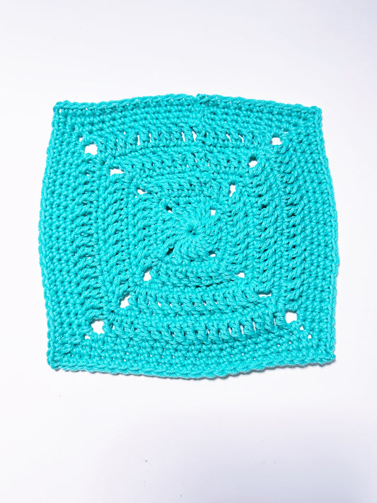 Crochet Washcloth - Lagoon Loops