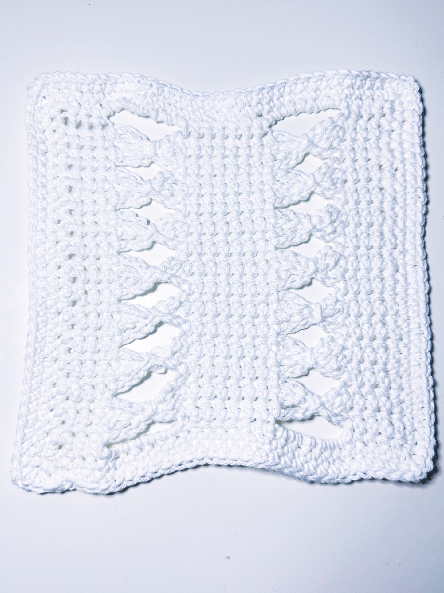 Crochet Washcloth - Ivory Isles