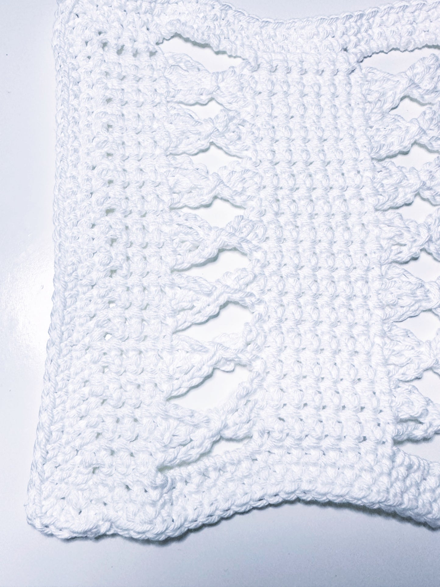 Crochet Washcloth - Ivory Isles