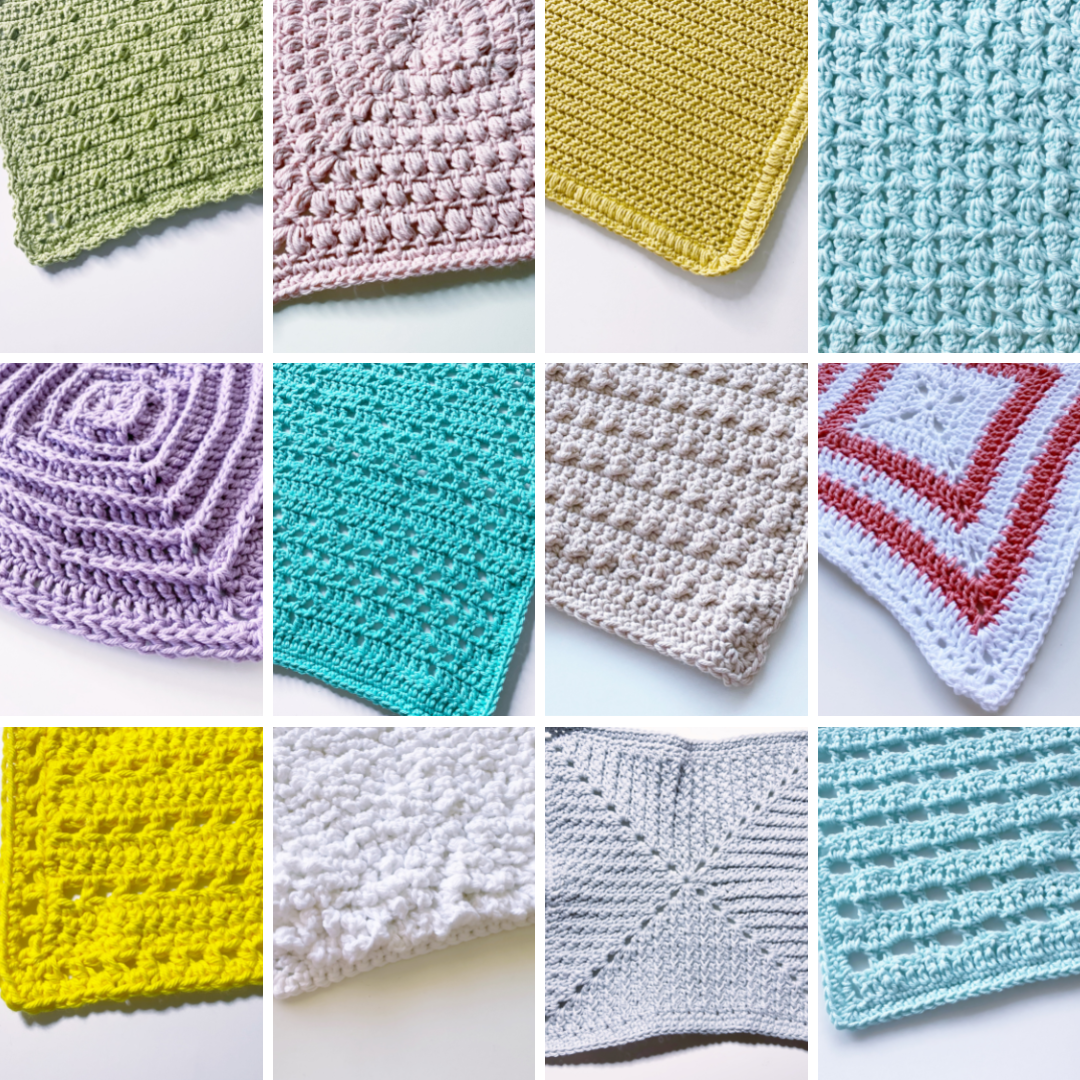 03 Crochet Washcloth Bundle - Series 3