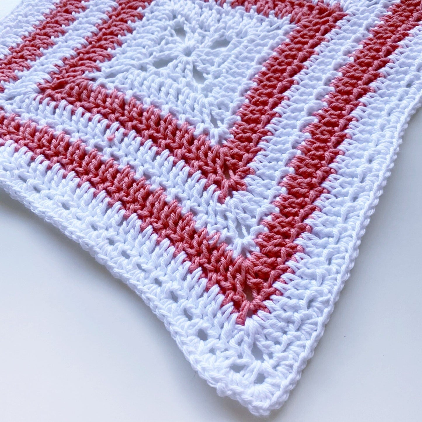 Crochet Washcloth - Candy Lane