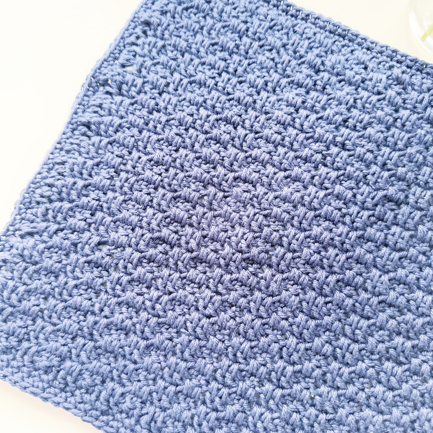 Crochet Washcloth - Crosshatch