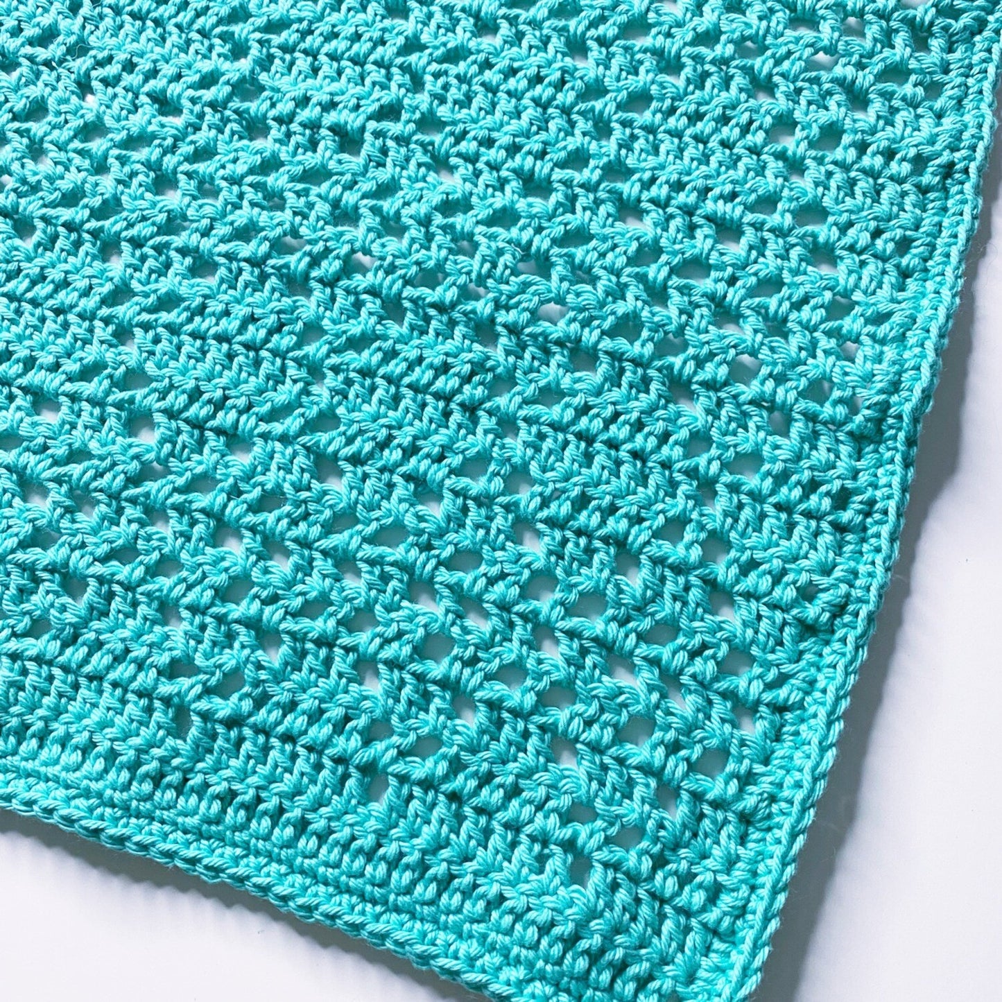 Crochet Washcloth - Diamond in the Rough