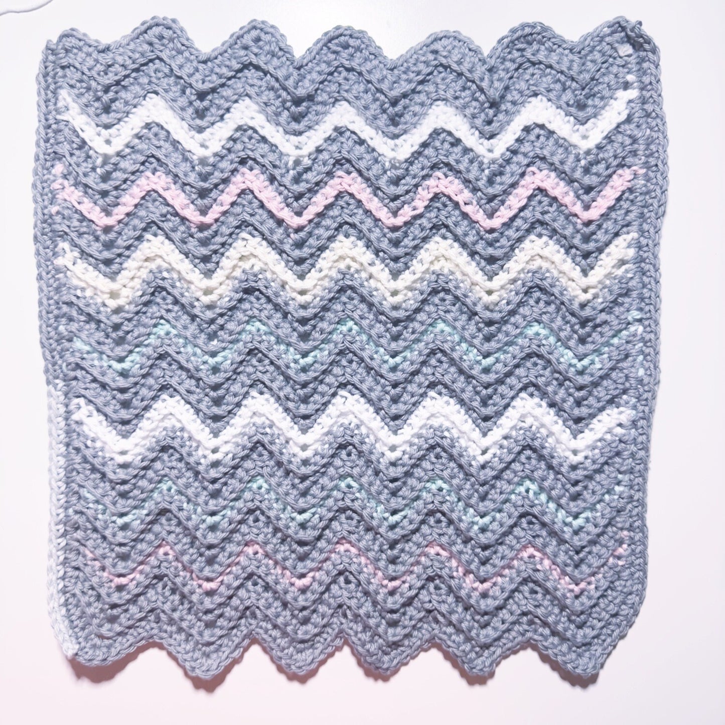 Crochet Washcloth - Do Not Adjust the Set