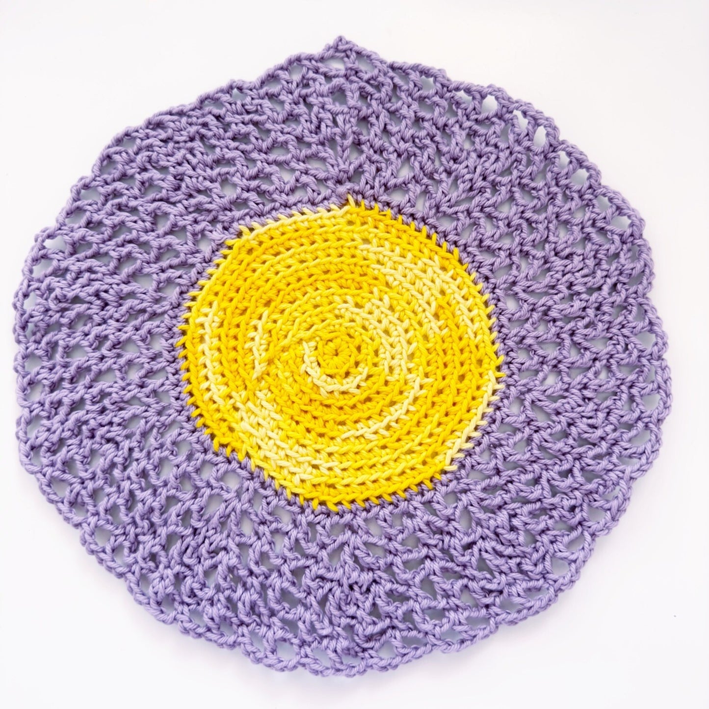 Crochet Washcloth - Flower Power