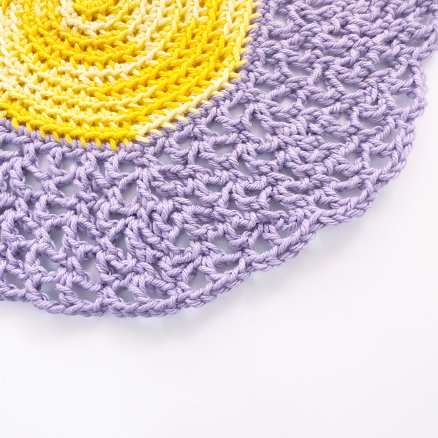 Crochet Washcloth - Flower Power