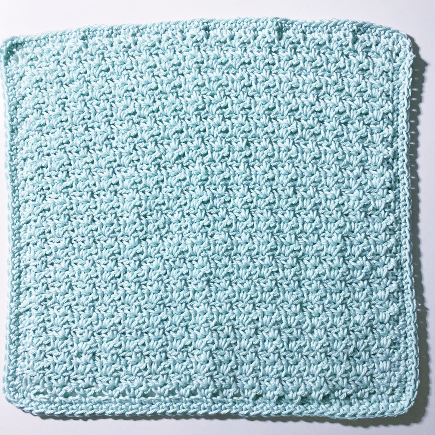 Crochet Washcloth - Mint