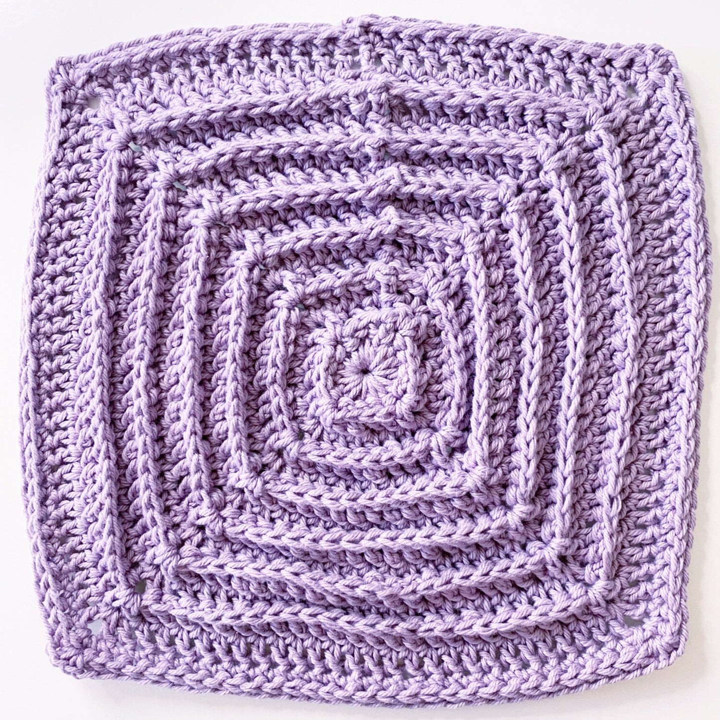 Crochet Washcloth - Ridges