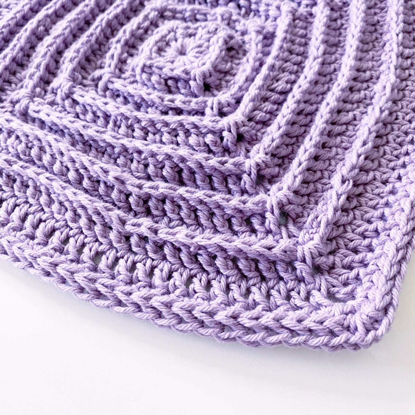Crochet Washcloth - Ridges