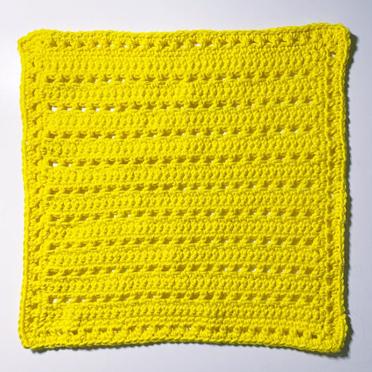 Crochet Washcloth - Sunshine